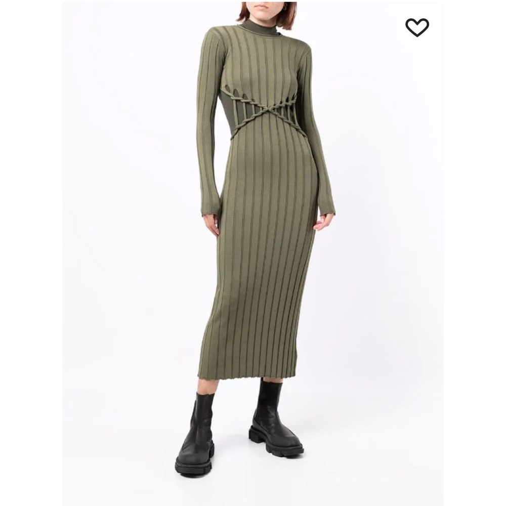 BLACK - X Reversible dress DION LEE